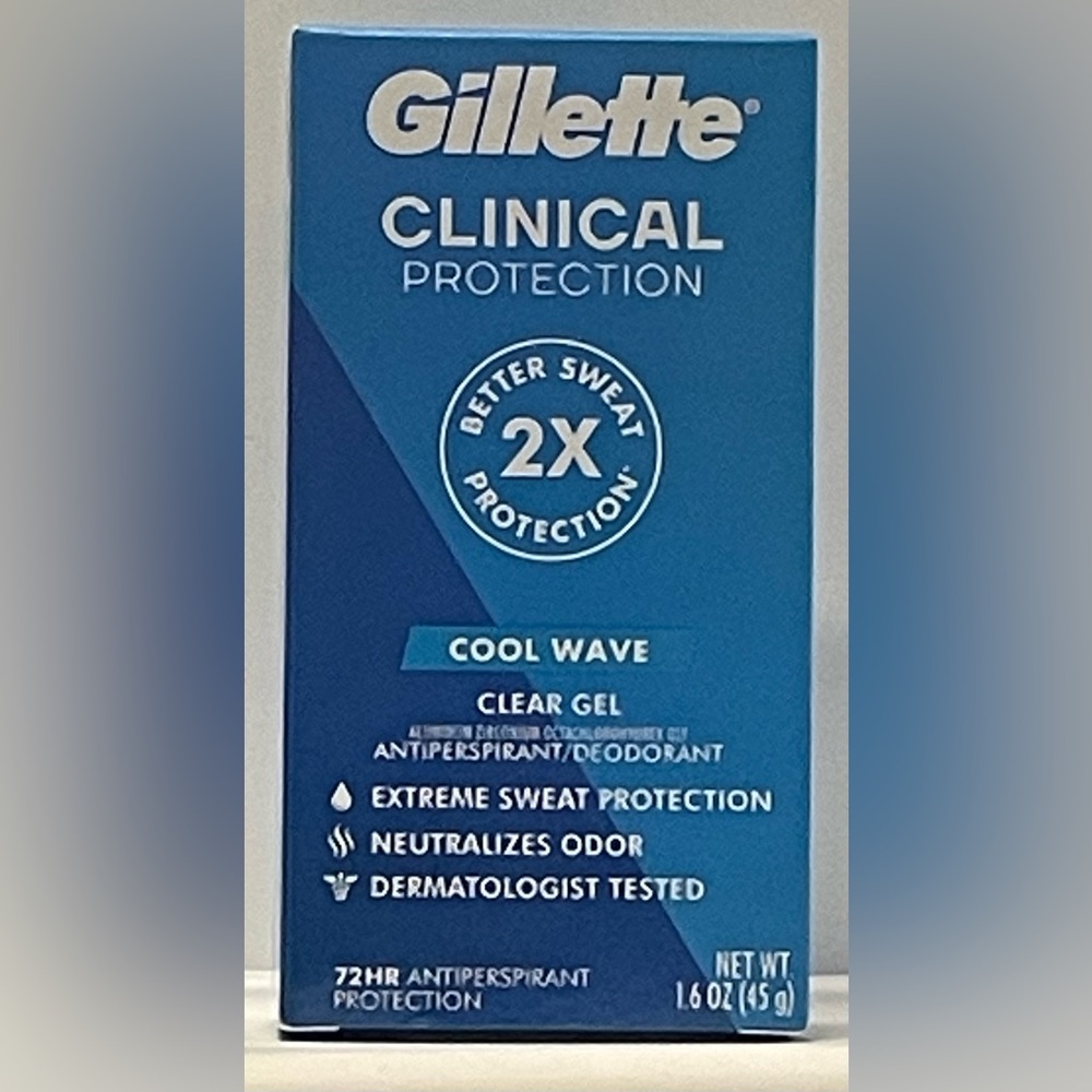 Gillette Clinical Protection Clear Gel Antiperspirant/ Deodorant - Cool Wave